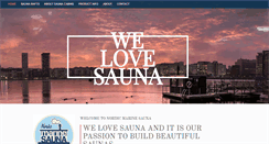 Desktop Screenshot of nordicmarinesauna.com