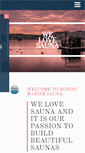 Mobile Screenshot of nordicmarinesauna.com